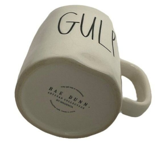 Rae Dunn Artisan Collection GULP Coffee Mug 16 Ounces - Picture 9 of 11